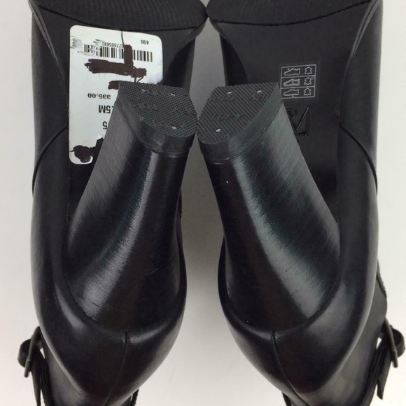 Pelle Moda Yeva Buckled Napa Leather Booti… - Picture 7 of 8